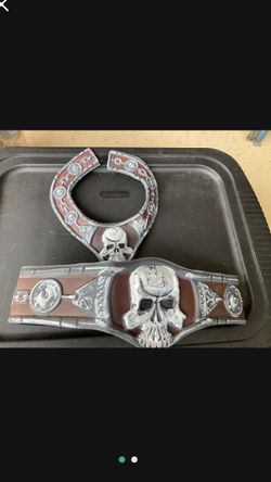 Skull Belt And Yoke Halloween Accessories