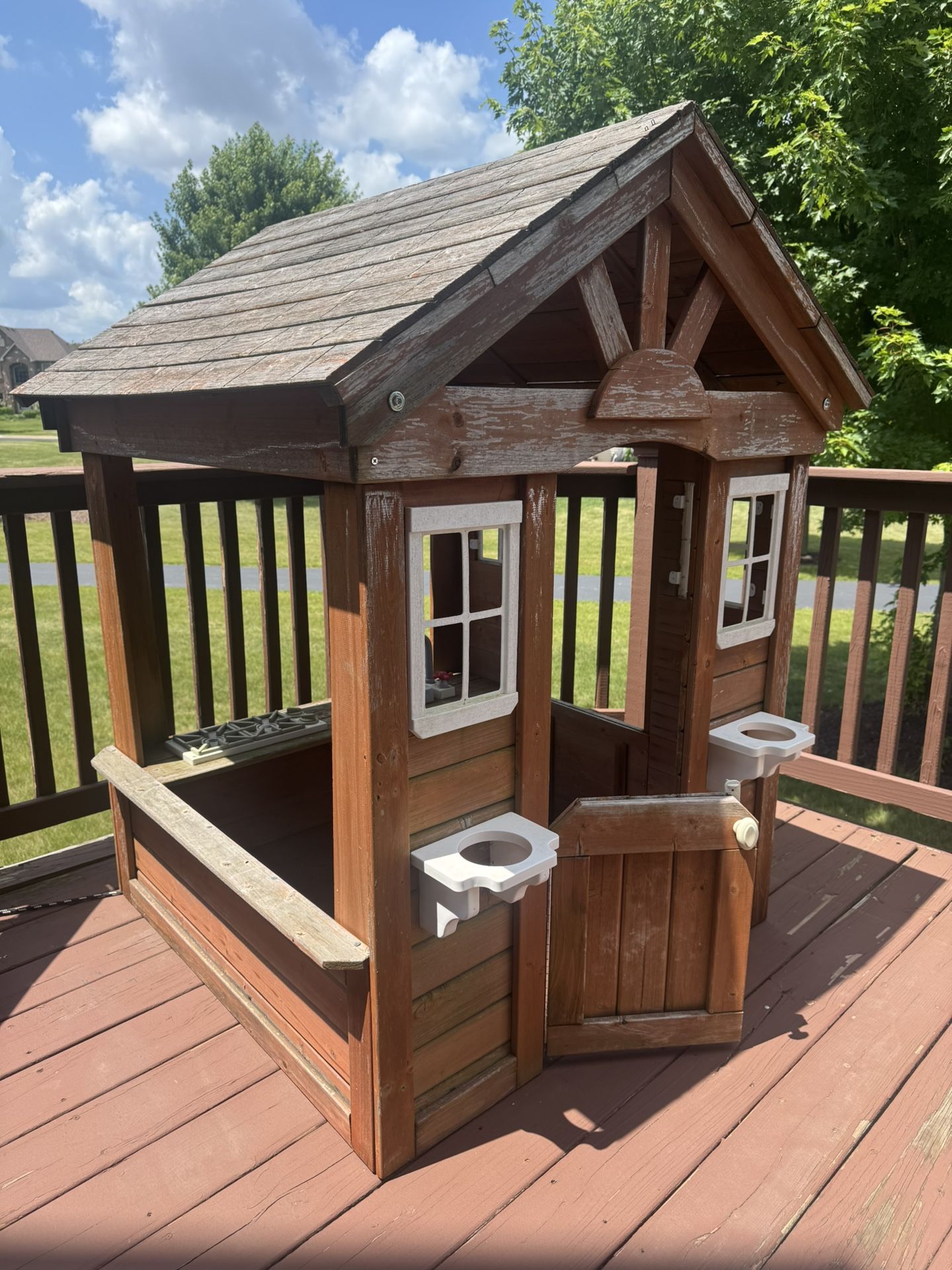 Outdoor Cedar Playhouse