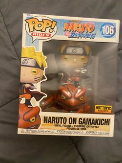 Naruto on gamakichi funko pop