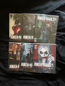 DC JOKER HARLEY CRIMINAL SANITY (2019) 3 4 5 6 7 8 NM/VF COVER A SET NM/VF