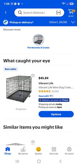 Vibrant Life Wire Dog Crate
