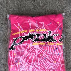 Pink Spider Hoodie 