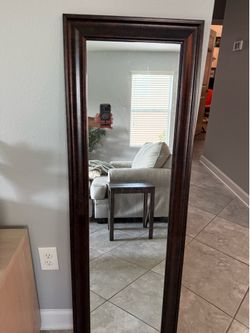 Wood Framed Mirror