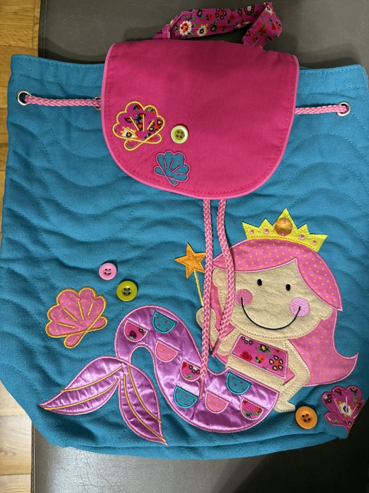 Mermaid Drawstring Backpack
