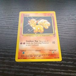 Pokemon Vulpix 99/130 Base Set 2