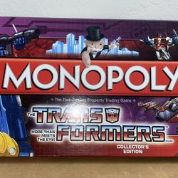 Transformers Monopoly 