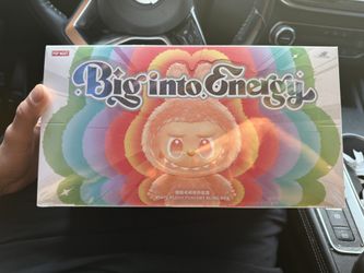 Labubu Big into Energy Boxes