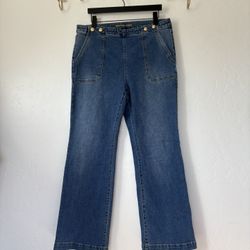 Michael Kors Selma Bootcut Flare Jeans 
