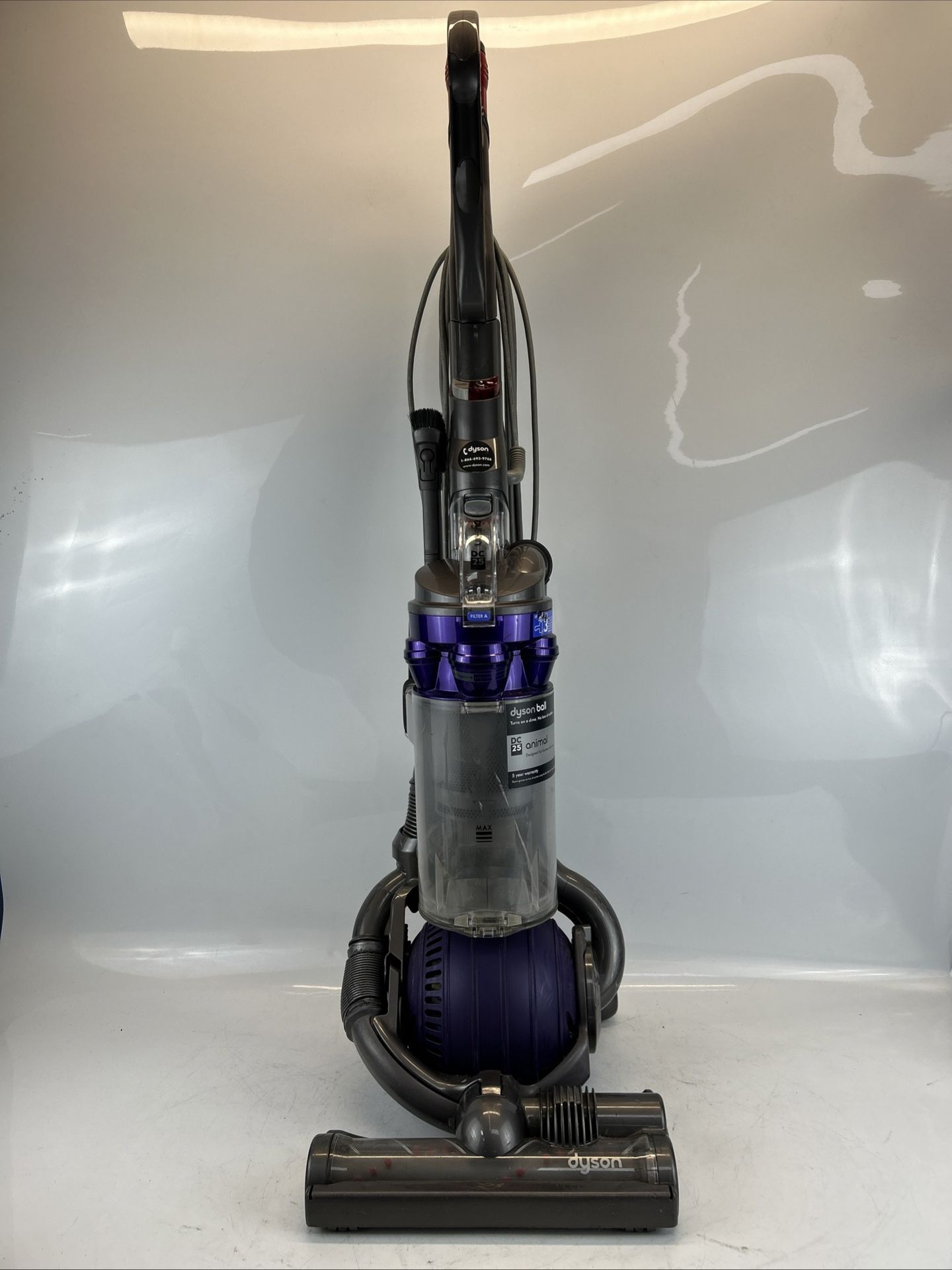 Dyson Upright Vacuum Cleaner DC25 Corded Bagless Multi-Floor Carpet & Hard Floor