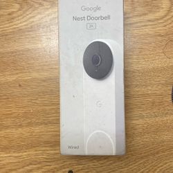 Google Nest Doorbell, + Camera 2K Wired With Gemini