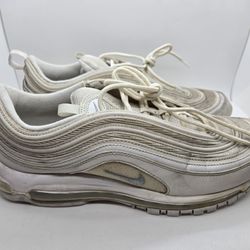 Nike Air Max 97 Triple White Wolf Gray Shoes Men s 12 Retro Sneakers 921826 101 for Sale in Temple City CA OfferUp