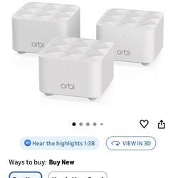 Orbi Whole House Mesh Wi-Fi System 