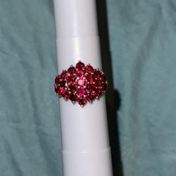 Rubies Cocktail Ring