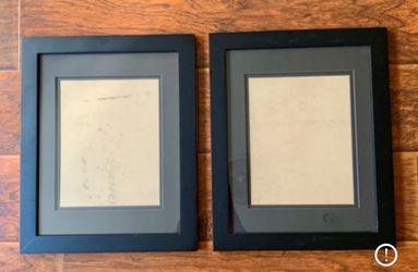 Black Frames with matted