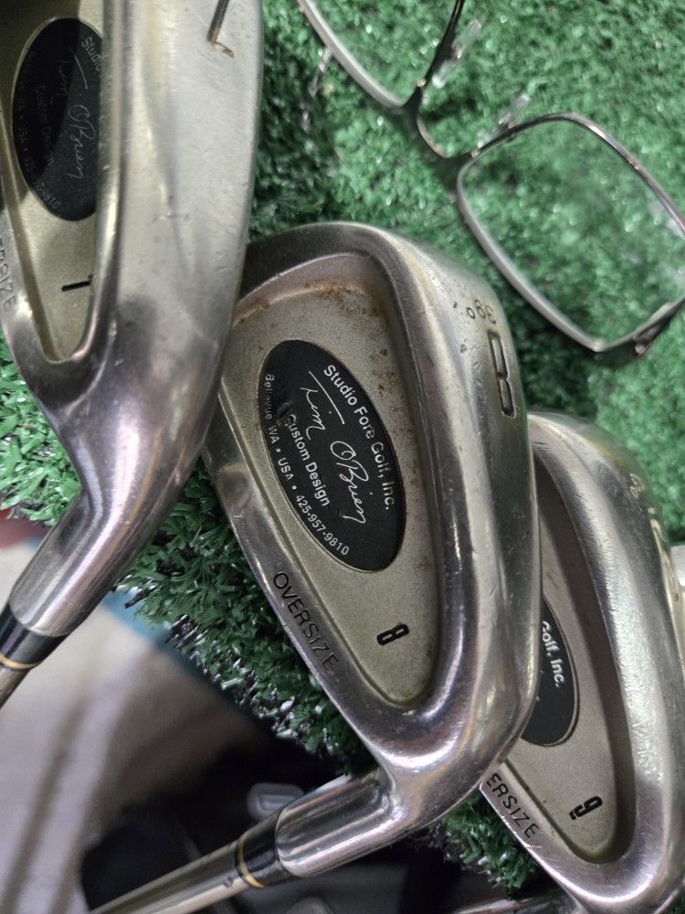 Full Set Of Tim O'Brien Irons +1"