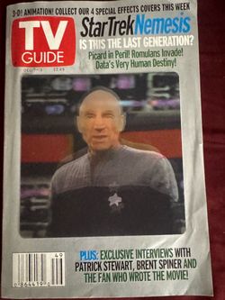 TV Guide Star Trek Nemesis Dec 7-13 2002