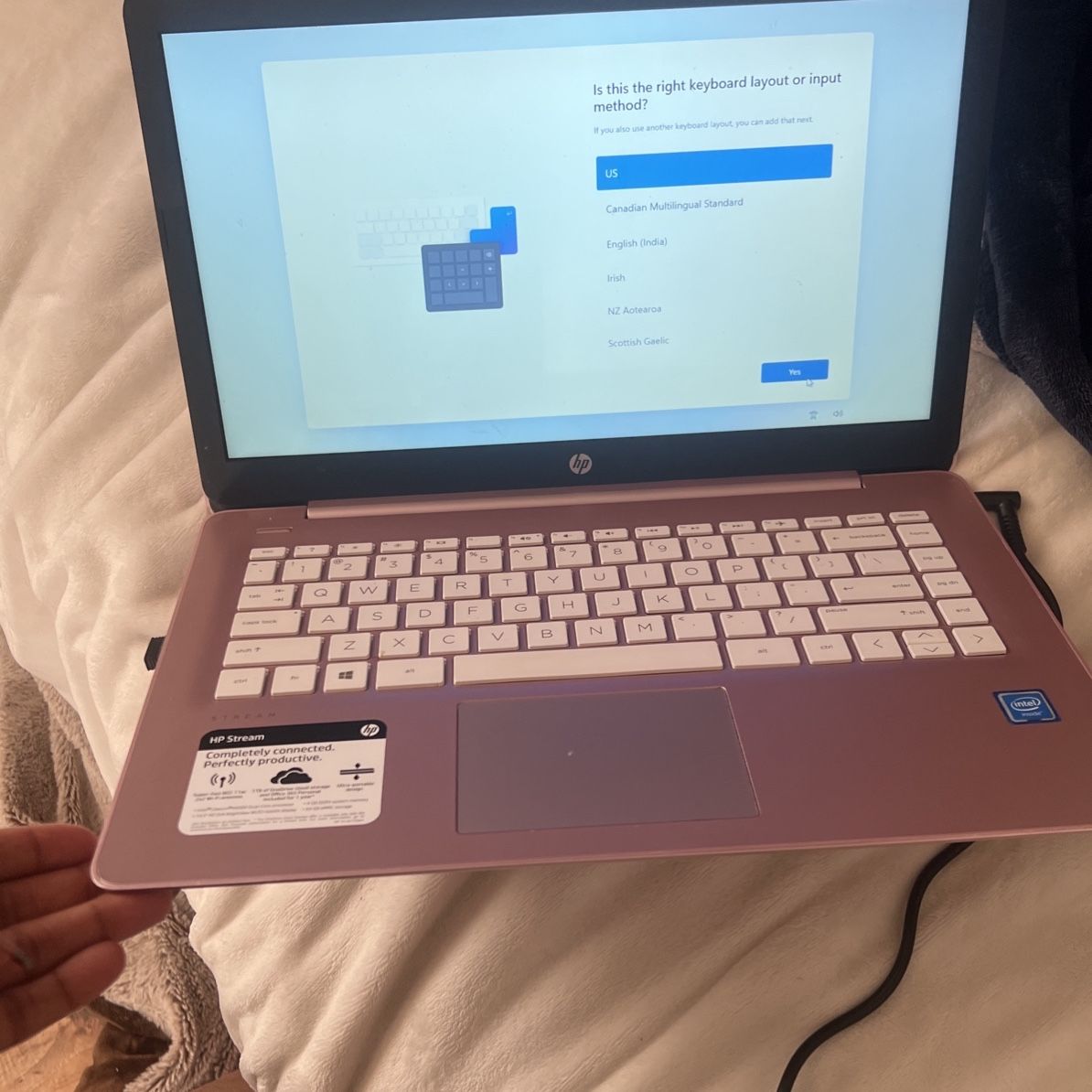 Hp Intel Laptop Rose Gold