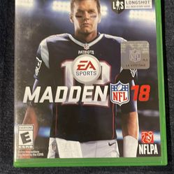 Madden NFL 18 Xbox One