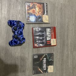 Play Station 3 Games & Controller