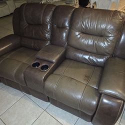 Leather Sofa