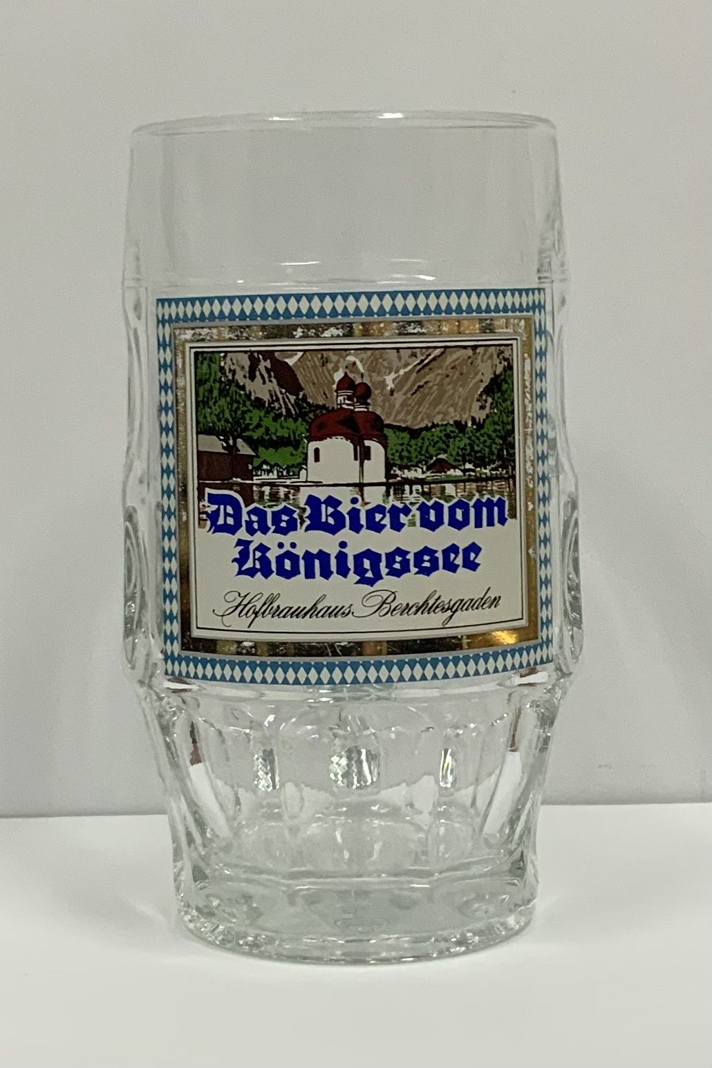 Lastal Das Bieruom Ronigssee 0.25L German Beer Glass Mug
