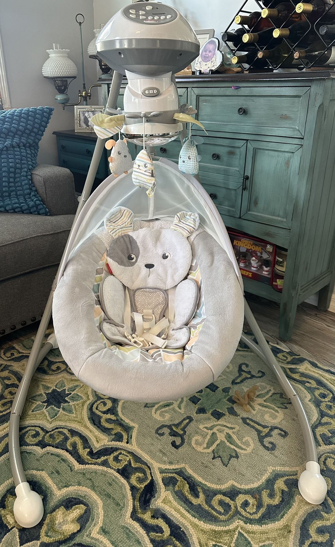 Baby Swing Fisher price Sweet Snugapuppy Swing