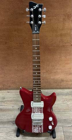 First Act ME474 HH Electric Guitar Red Bandana