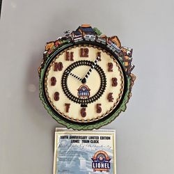 Lionel Train Clock