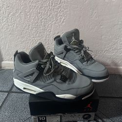 Men’s Jordan 4 Cool Grey Size 10