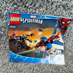 LEGO Marvel Spider Man 76150 Spiderjet vs Venom Mech Instruction Manual ONLY