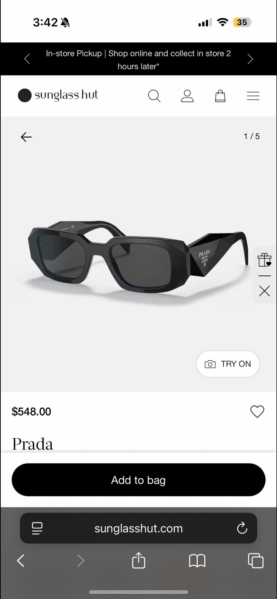 Prada Sunglasses