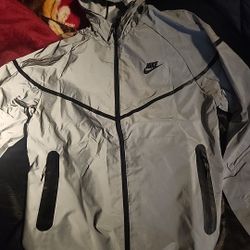 Nike Tech Woven Flash Jacket Reflective Mens Size Small