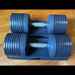 JAXJOX Bluetooth Adjustable Dumbbells 5-50lbs