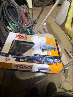 Boss audio system cap8 capacitor