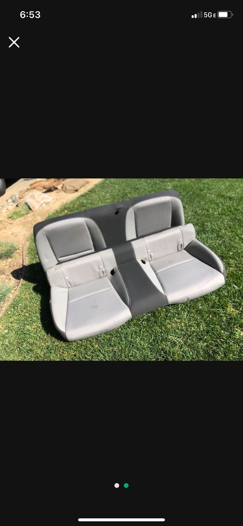 5th Gen Camaro Rear Seats 