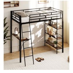 Twin Loft Bed With Desk 