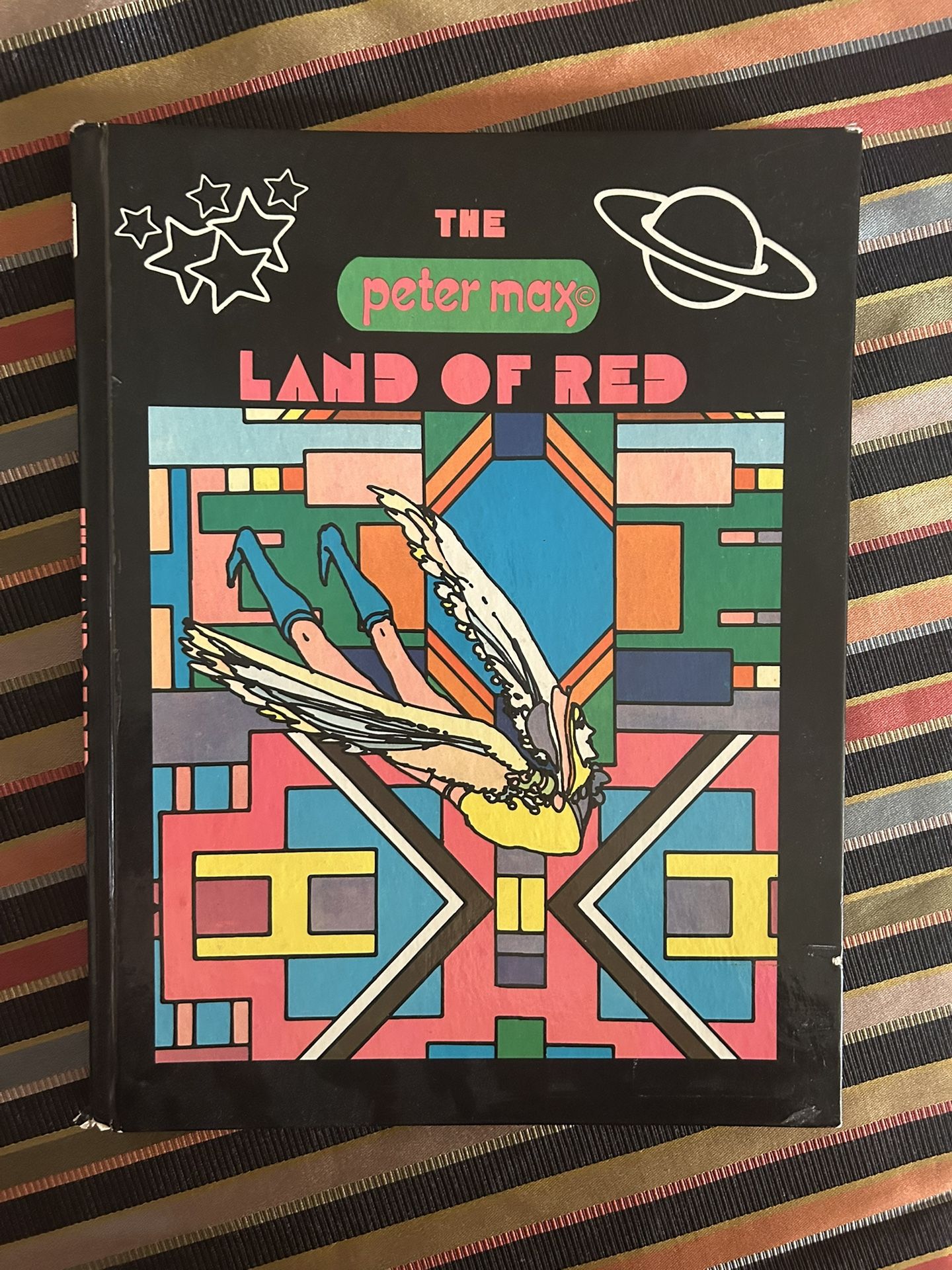 1970 Peter Max “Land Of Red”