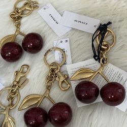 Coach Cherry Charm 