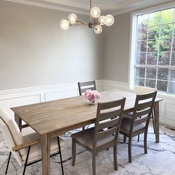 Solid wood table for sale(Chairs NOT included)