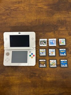 New Nintendo 3DS White Mario Edition
