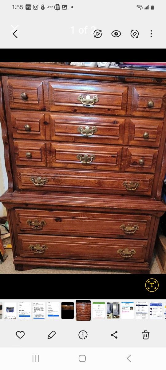 Wood Dresser