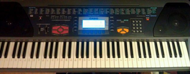 Casio Keyboard WK 1200