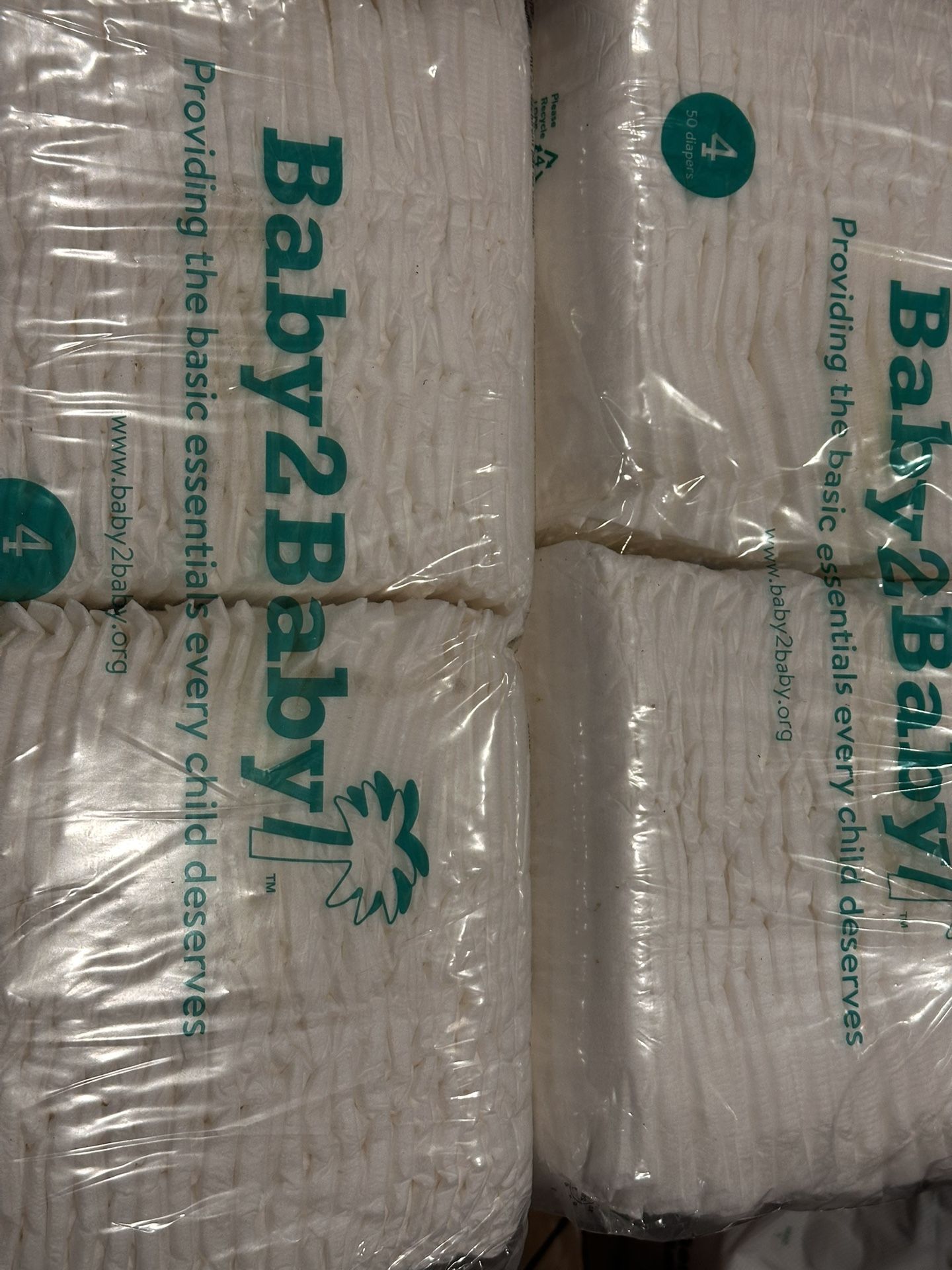4 Packs Of Size 5 Diapers