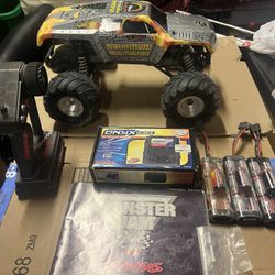 Traxxas Monster Jam Max D With Batteries And Charger 