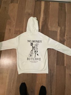 (Size medium) white designer hoodie