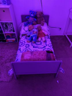 Grey Toddler Bed