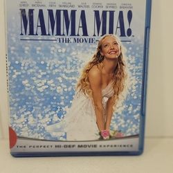 $5 BLU RAY MOVIE. MAMA MIA!. BLU RAY / DVD ONLY. NO DIGITAL. $5 OR TRADE FOR A MOVIE TITLE I DO NOT ALREADY OWN.