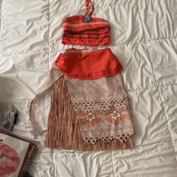 Disneys Moana Costume For Girls 5/6