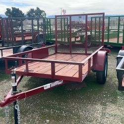 5x8 Utility Trailer By Carson Trailer 