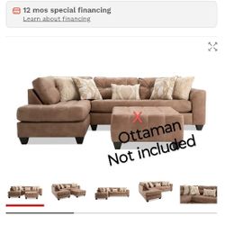 2 Pc Sectional Sofa Excellent Condition 